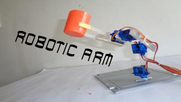 automatic programmable robot arm